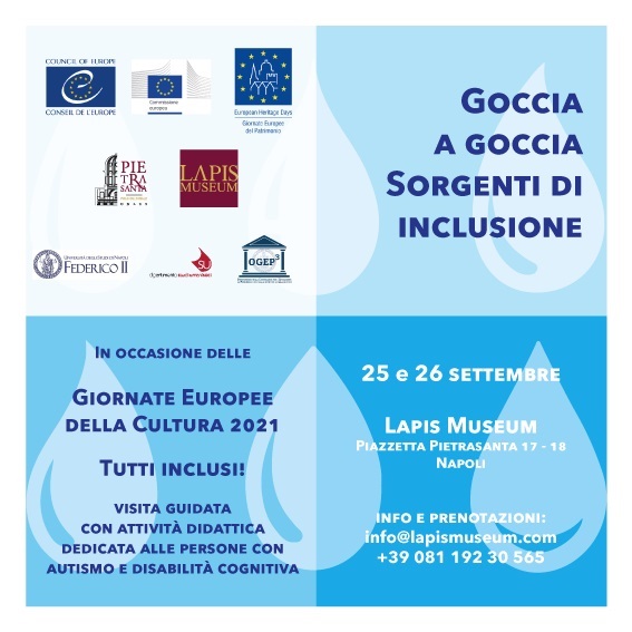 GEP 2021 | Goccia a goccia. Sorgenti di inclusione - Visita guidata e laboratorio